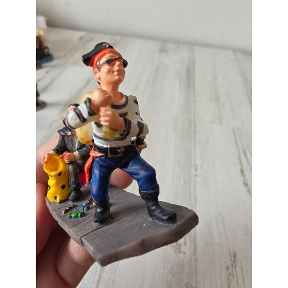 Lemax pirate Dracula leaky bag trick or treat candy boy village Halloween access - Picture 9 of 9